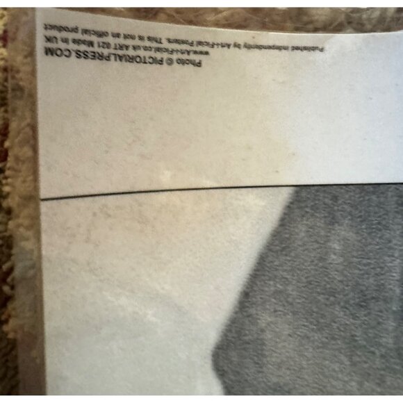 Muhammad Ali & The Beatles 1964 Black & White Poster laminated 33x24" READ - Picture 6 of 7